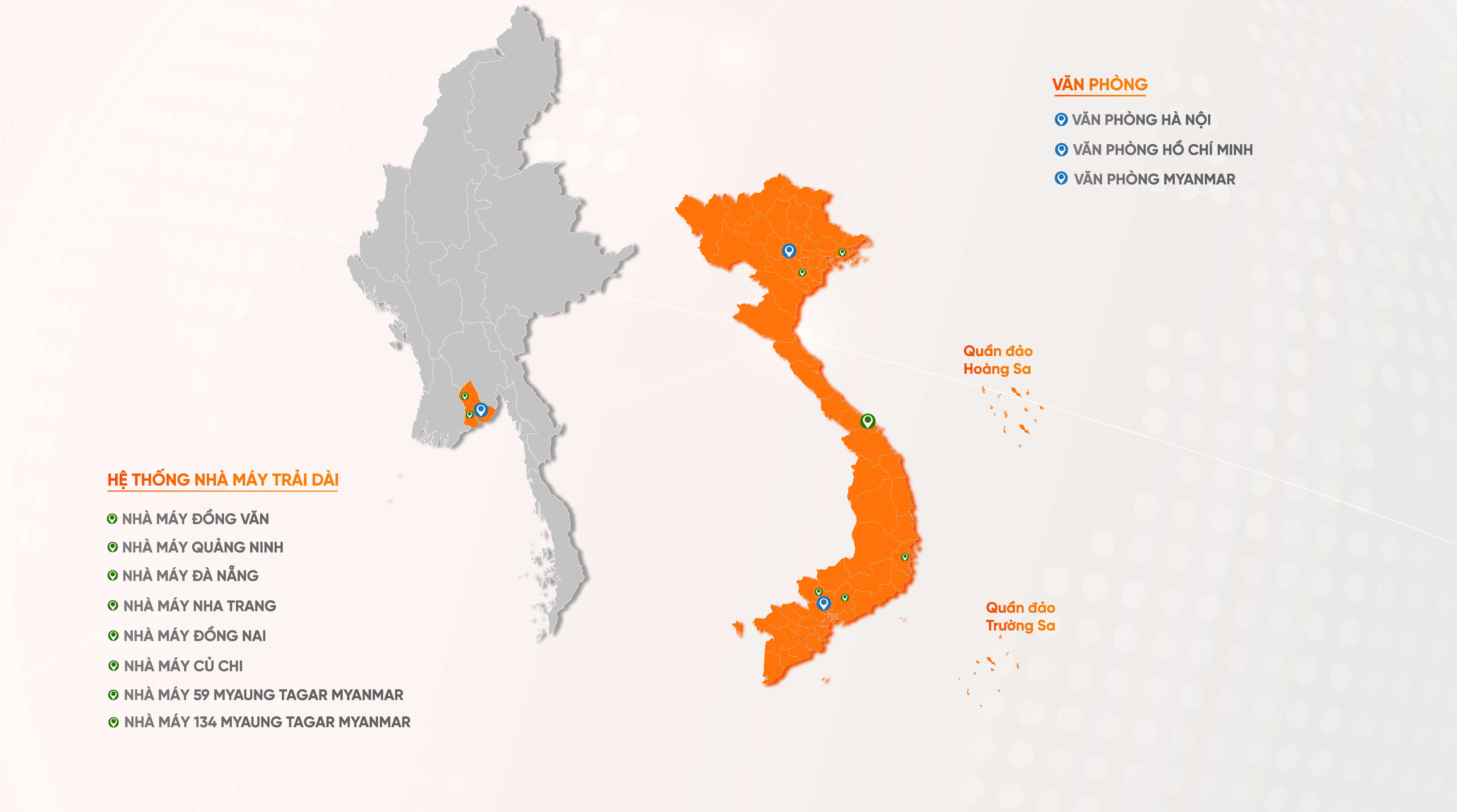 Bản đồ mạng lưới Ba An