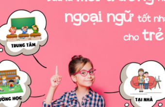 Tuyển sinh Tiếng Anh lớp 1 – 5